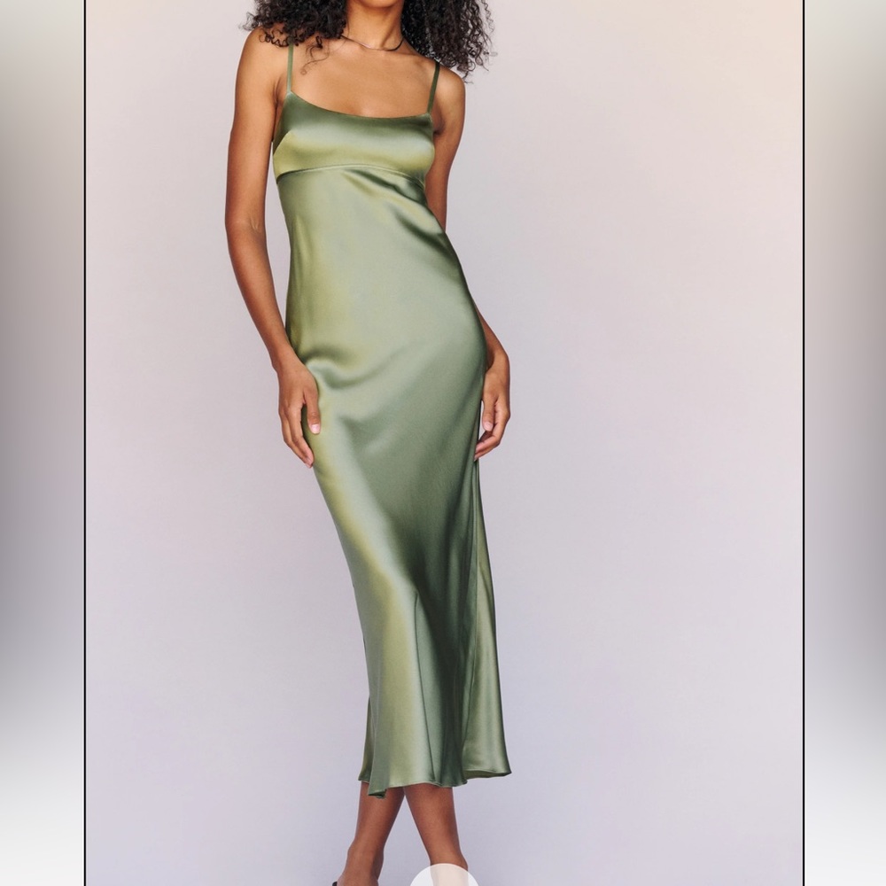 - Reformation - Kaylin Silk Dress